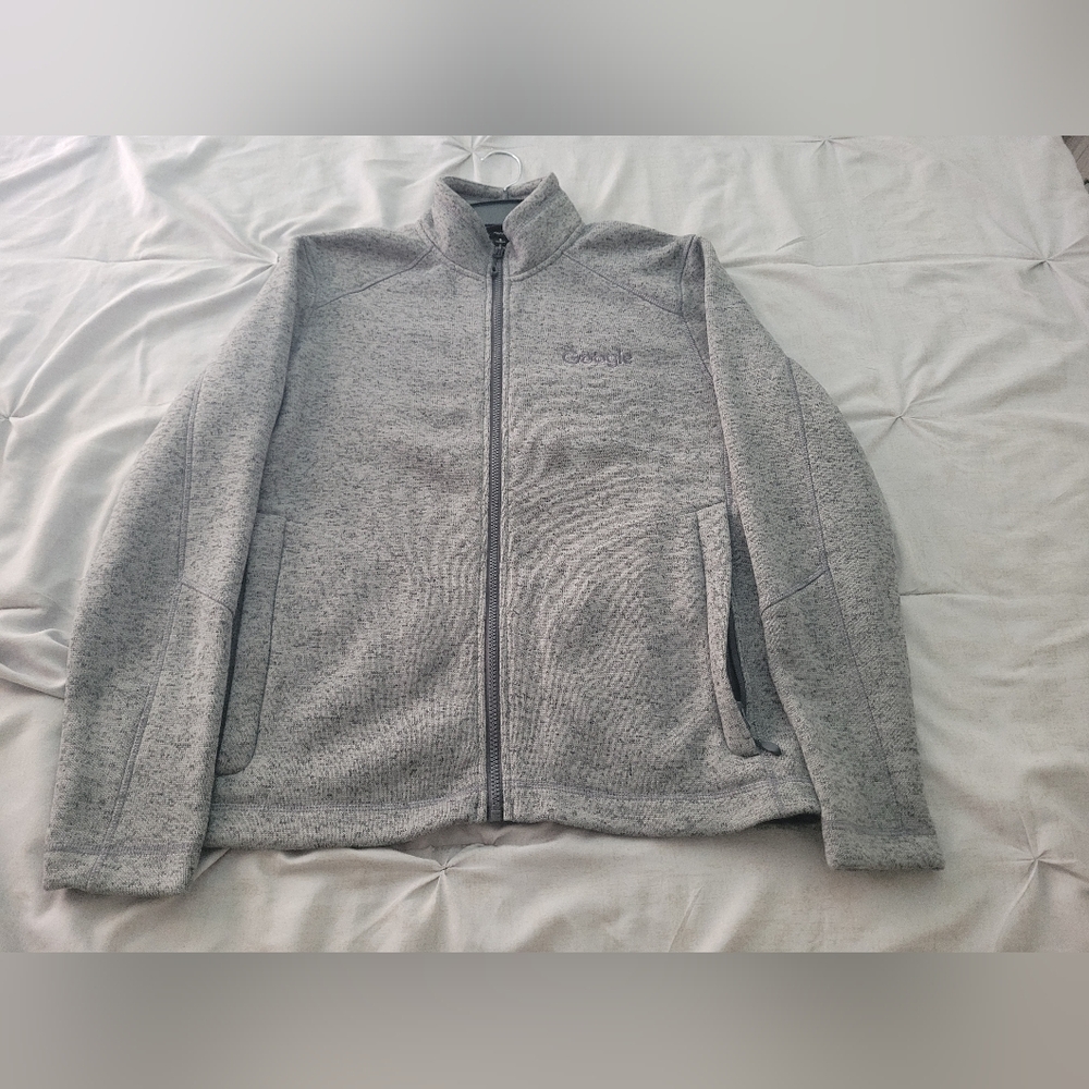 Google Gray Lightweight Jacket - image 1